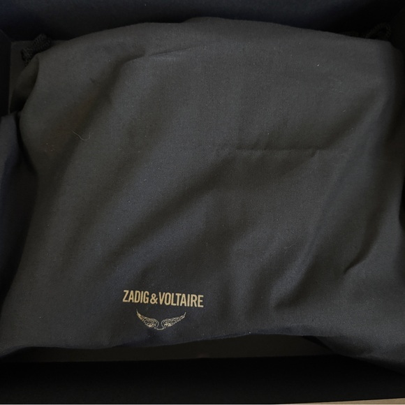 NWT Zadig & Voltaire Laureen Roma Round Toe Leather Low-Heel Boots Sz 38 - Picture 16 of 16